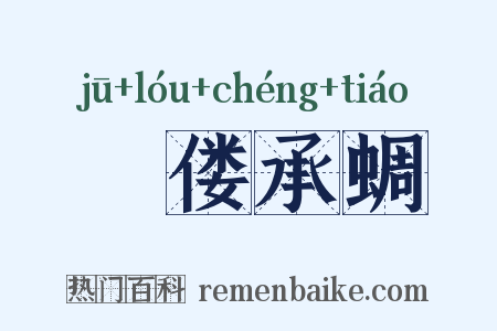 痀偻承蜩是什么意思的图片